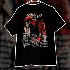 Revenge Clothing Black Tour Graphic Tee
